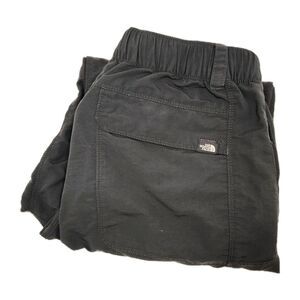 The North Face Paramount Trail Convertible Pants Men M Gray Nylon Hiking Outdoor